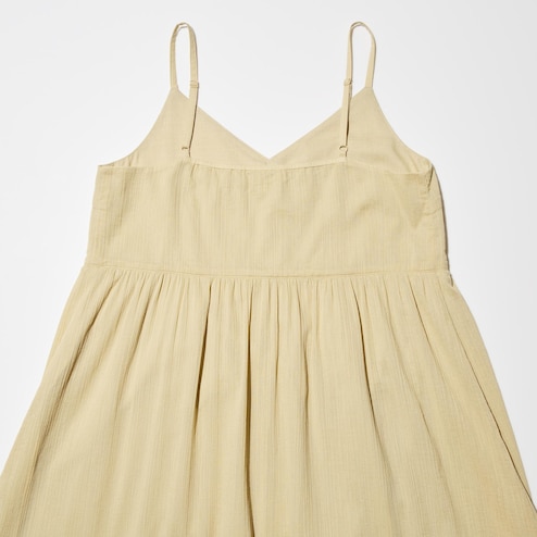 Crinkled Jersey Dress - Light beige - Ladies