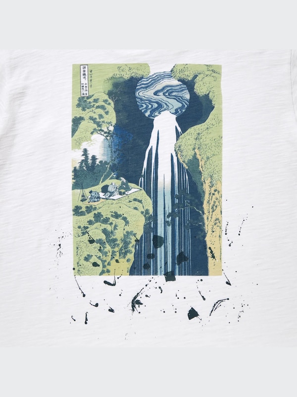 北斎 アート・オブ・ウォーター UT グラフィックTシャツ （半袖・レギュラーフィット）