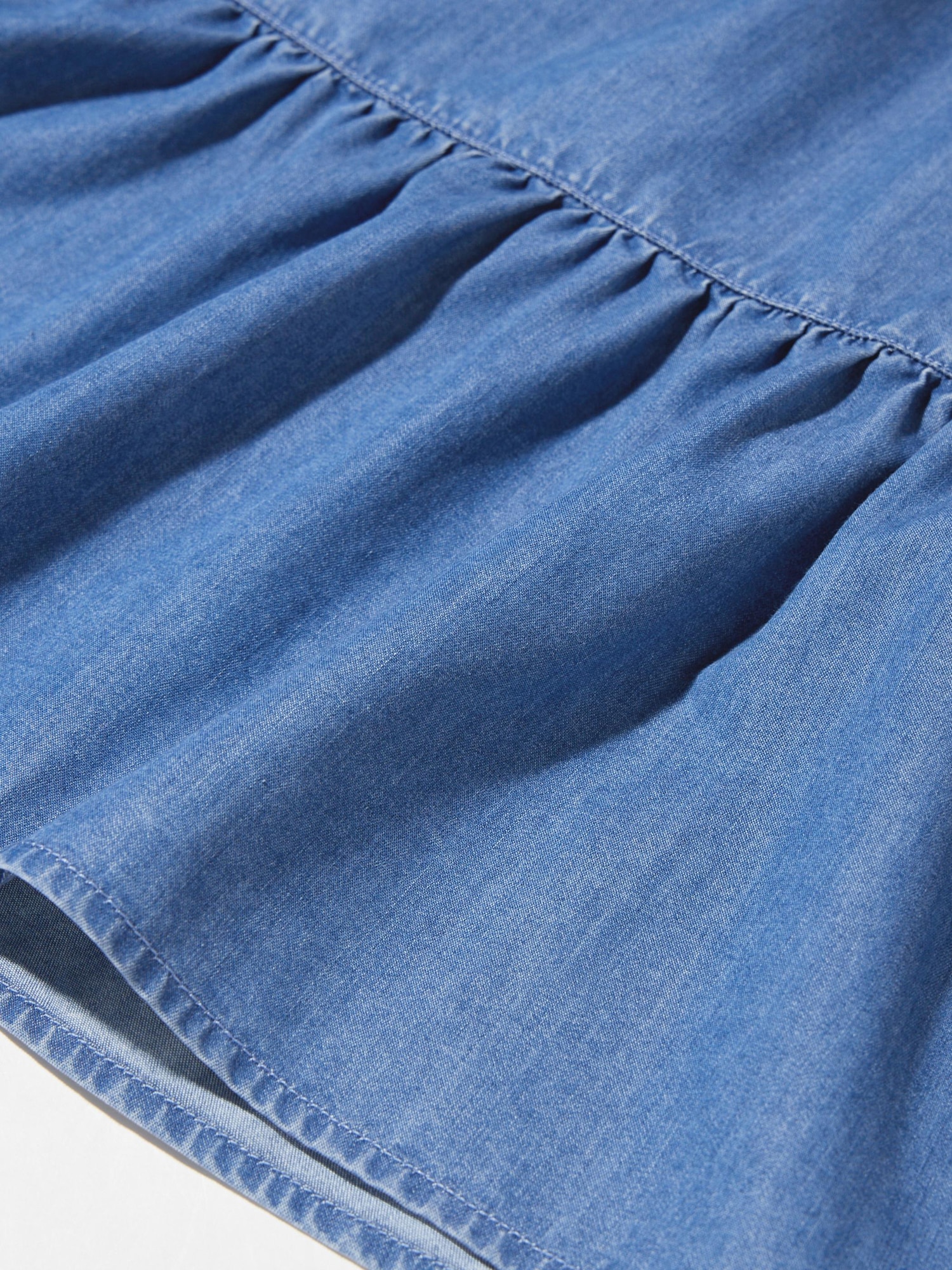 ユニクロ公式 | GIRLS シャンブレーキャミソールワンピース