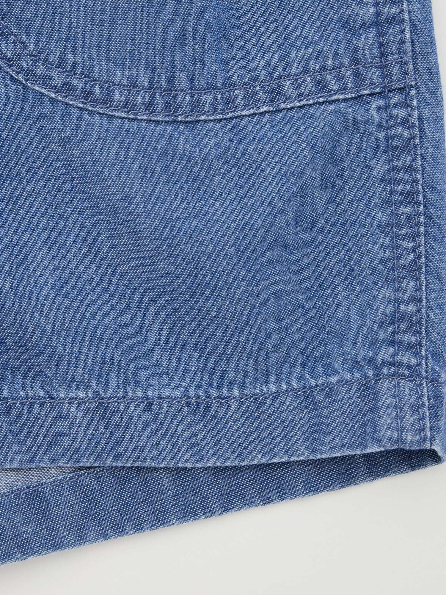 Uniqlo denim easy shorts hotsell
