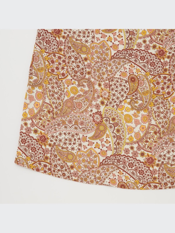 プリントブラウス（長袖・ペイズリー・コントワーデコトニエ）