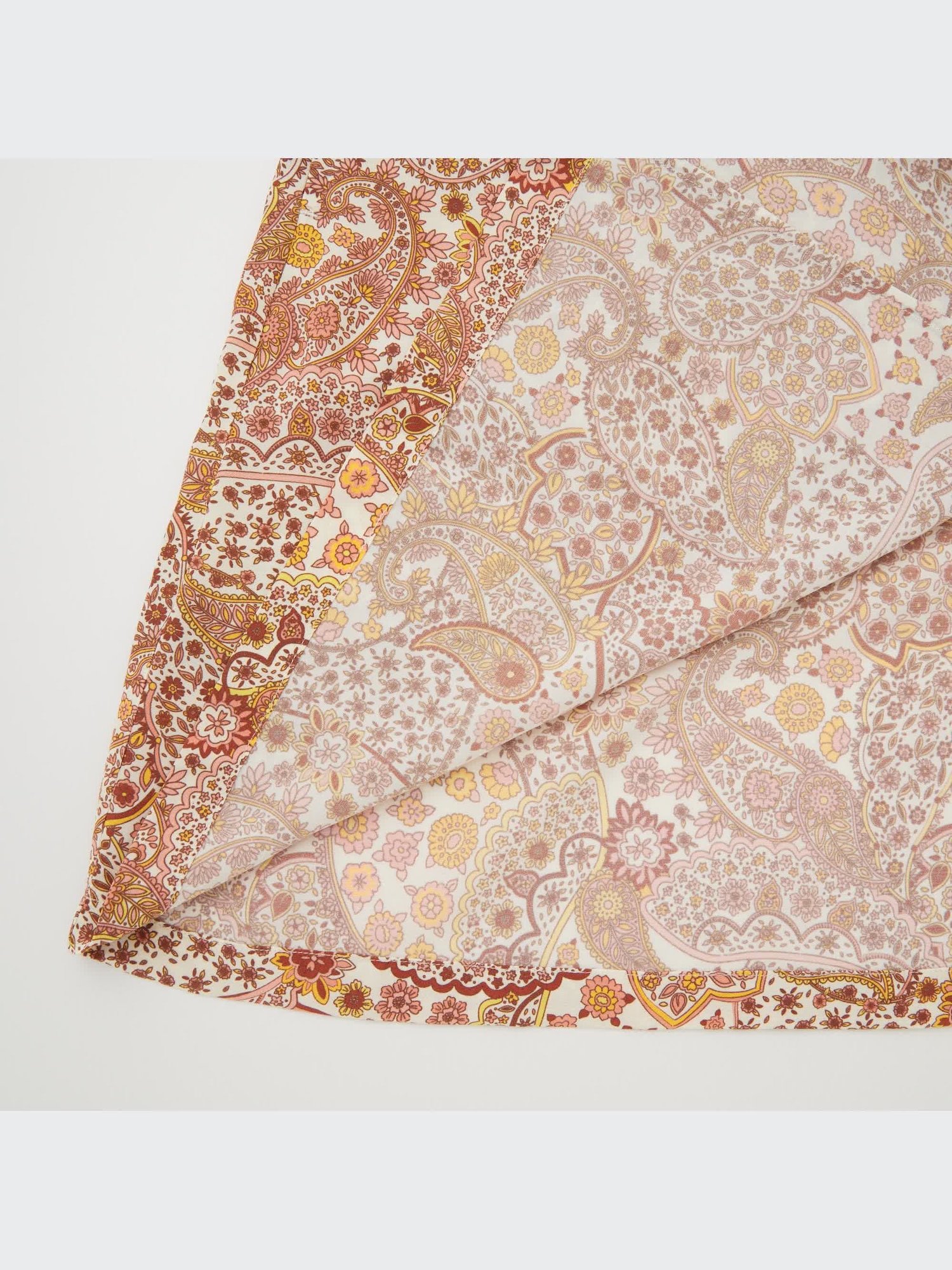 ユニクロ公式 | プリントワンピース（長袖・ペイズリー・コントワーデ