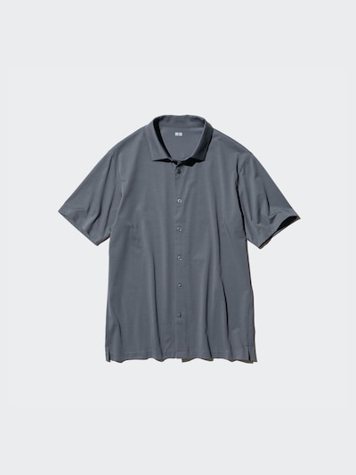 AIRism Cotton Full-Open Polo Shirt