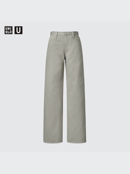 WOMEN'S HIGH WAISTED STRAIGHT COLOUR JEANS UNIQLO SG