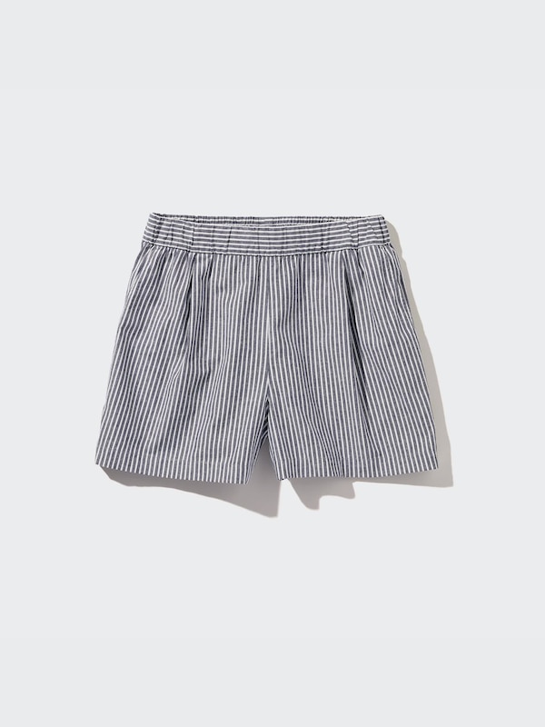 Quần Cotton Easy Shorts | Kẻ Sọc