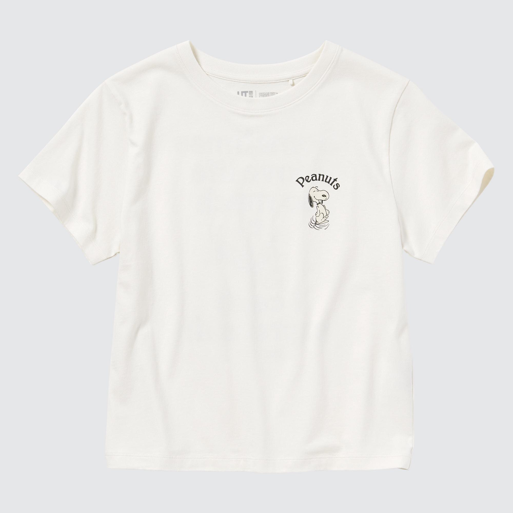 white snoopy shirt