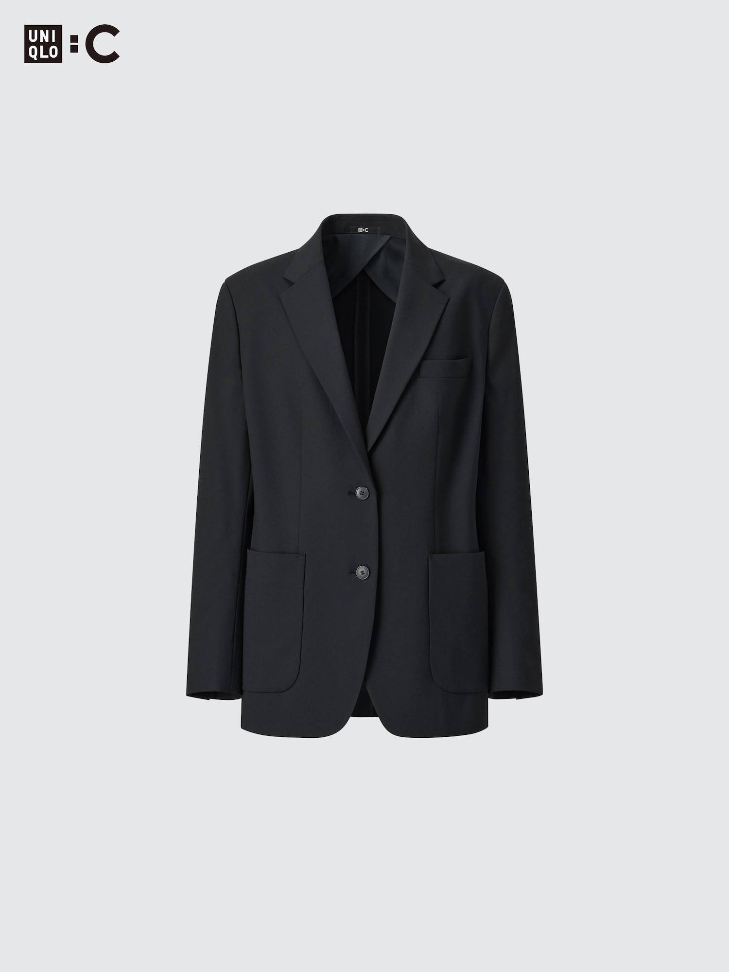 UNIQLO ブラック ビジネススーツ 4XL WOMEN'S RELAXED TAILORED JACKET (CO-ORD) | UNIQLO SG