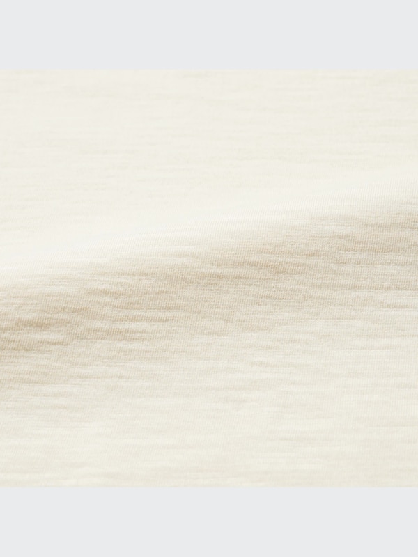 Slub Cotton T-Shirt | Henley Neck