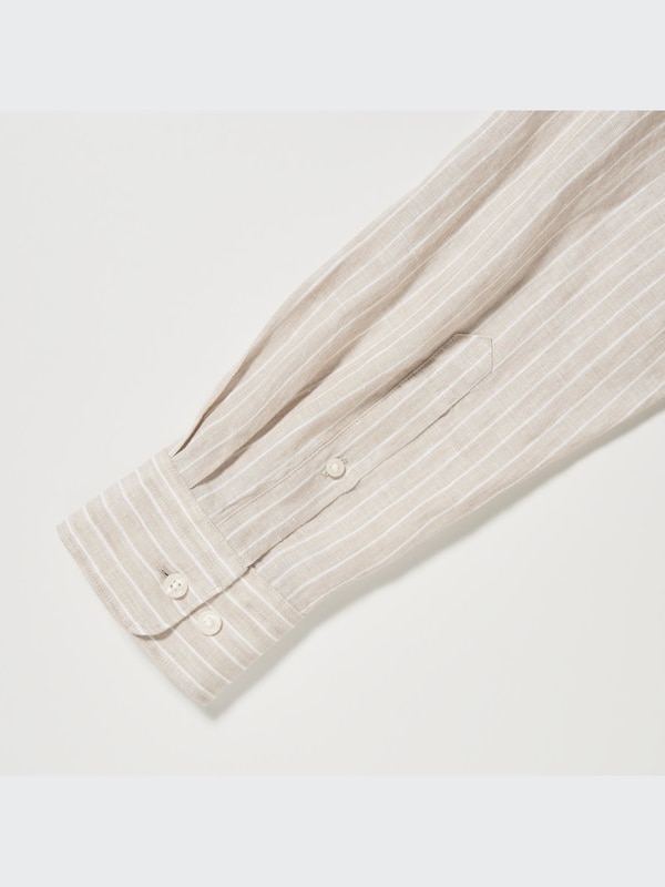 프리미엄리넨스트라이프셔츠(긴팔)A