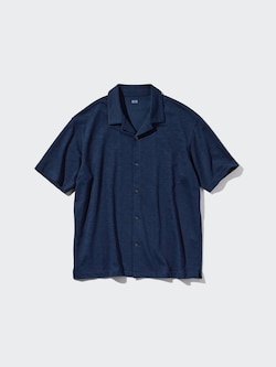 AIRism Cotton Open Collar Polo Shirt