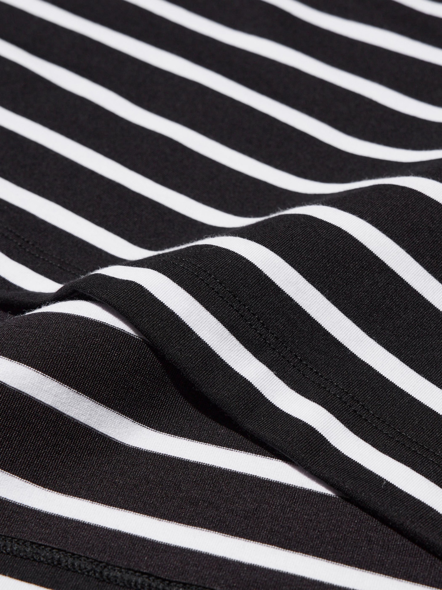 ユニクロ公式 | エアリズムコットンブラワンピース/ボーダー/丈短め