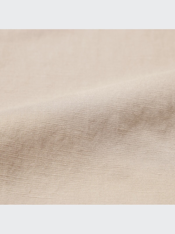 Celana Rileks Linen Blend
