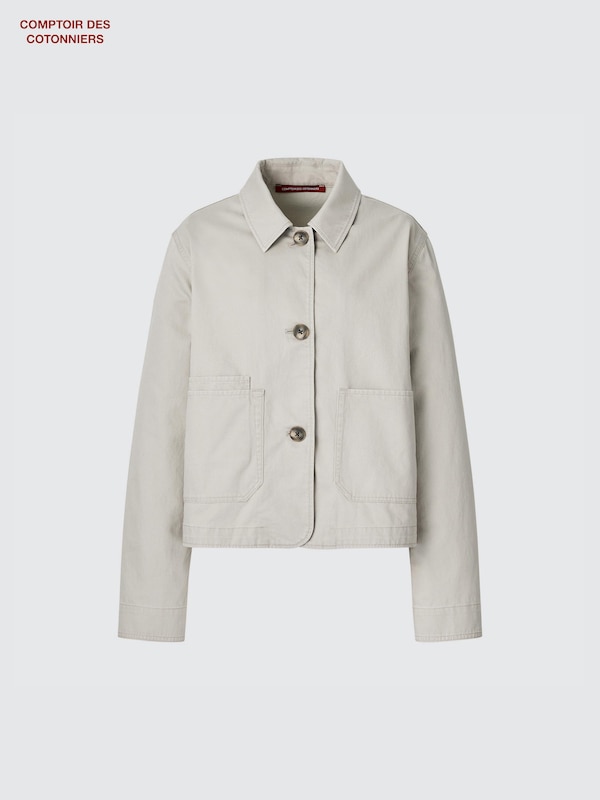 コットンブレンドジャケット
