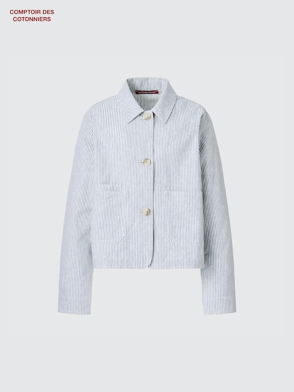 コットンブレンドジャケット