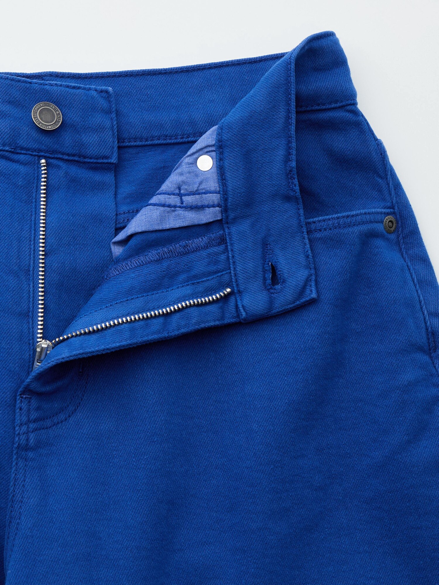 【関税込み】LU'U DAN ブルー ワイド クロップドジーンズ ユニクロ公式 | ワイドクロップドジーンズ