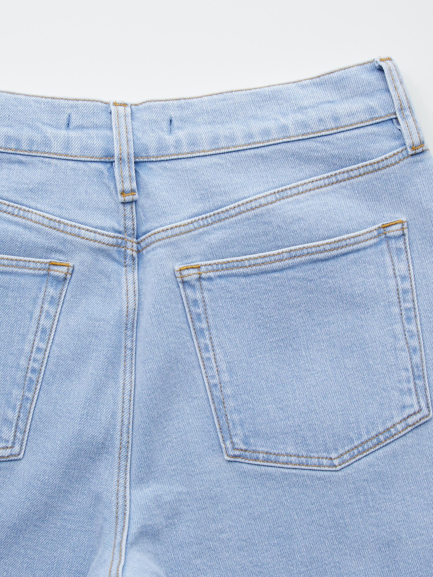 ユニクロ公式 | ワイドクロップドジーンズ