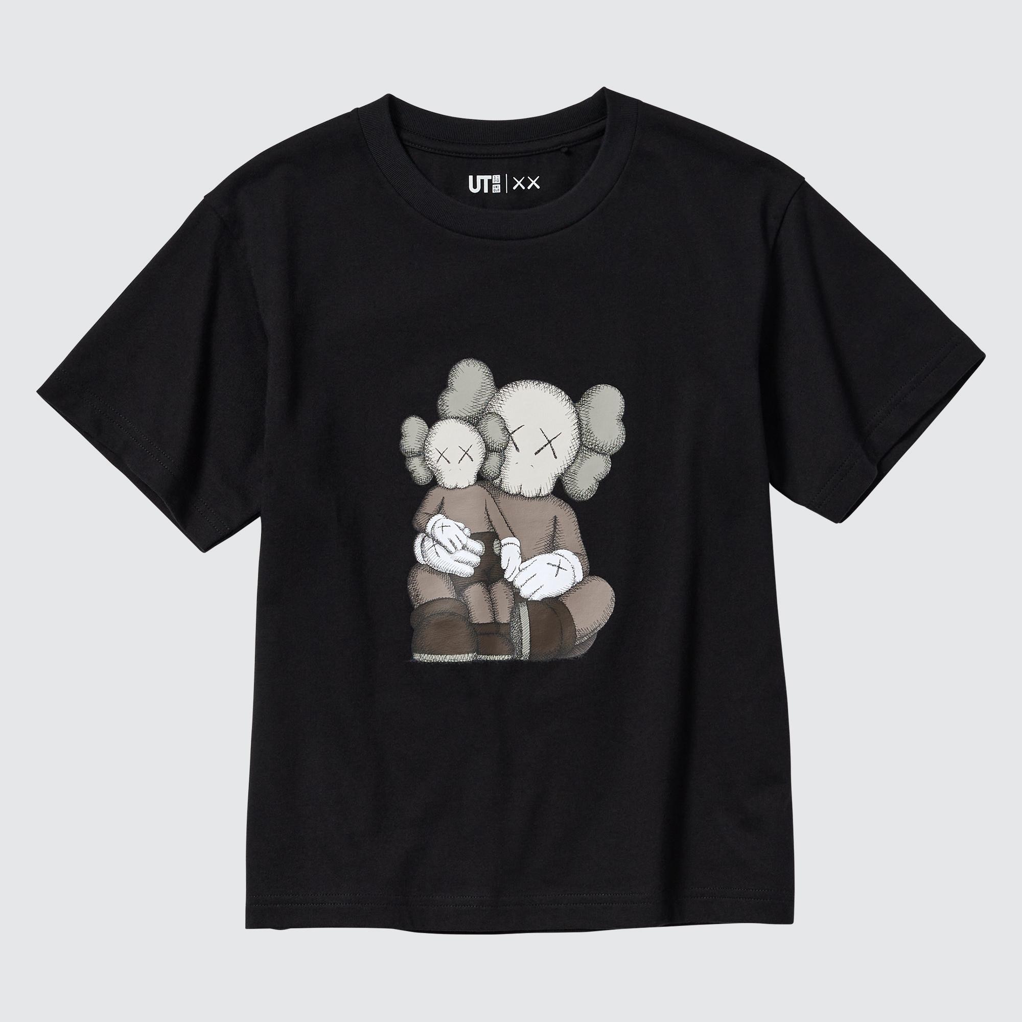 品質KAWS × UNIQLO ユニクロ カウズ Tシャツ Tシャツ/カットソー(半袖/袖なし)