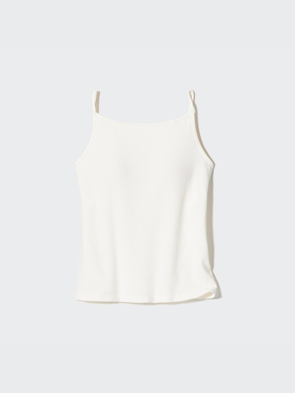 AIRism Cotton Áo Bra Cổ Thuyền Hai Dây