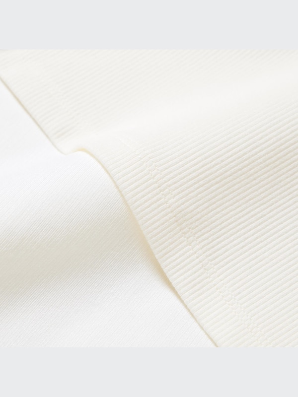 AIRism Cotton Áo Bra Cổ Thuyền Hai Dây