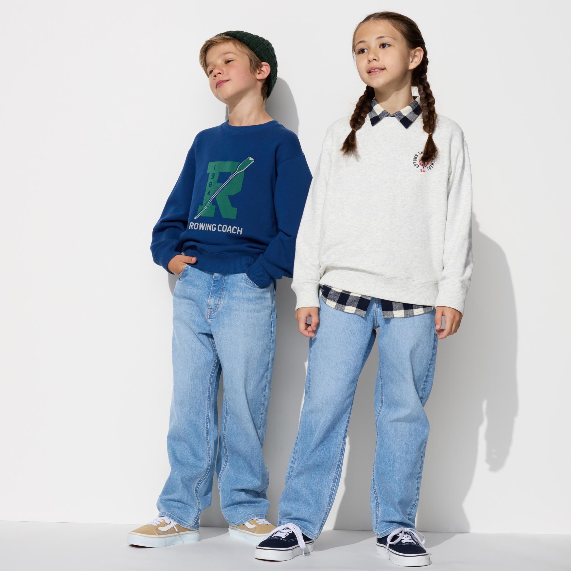 ジーパンキッズMサイズ UNIQLO - パンツ