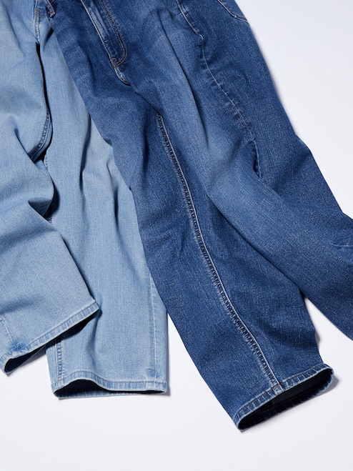 KIDS WIDE FIT JEANS ZIP-FLY (DENIM) UNIQLO SG