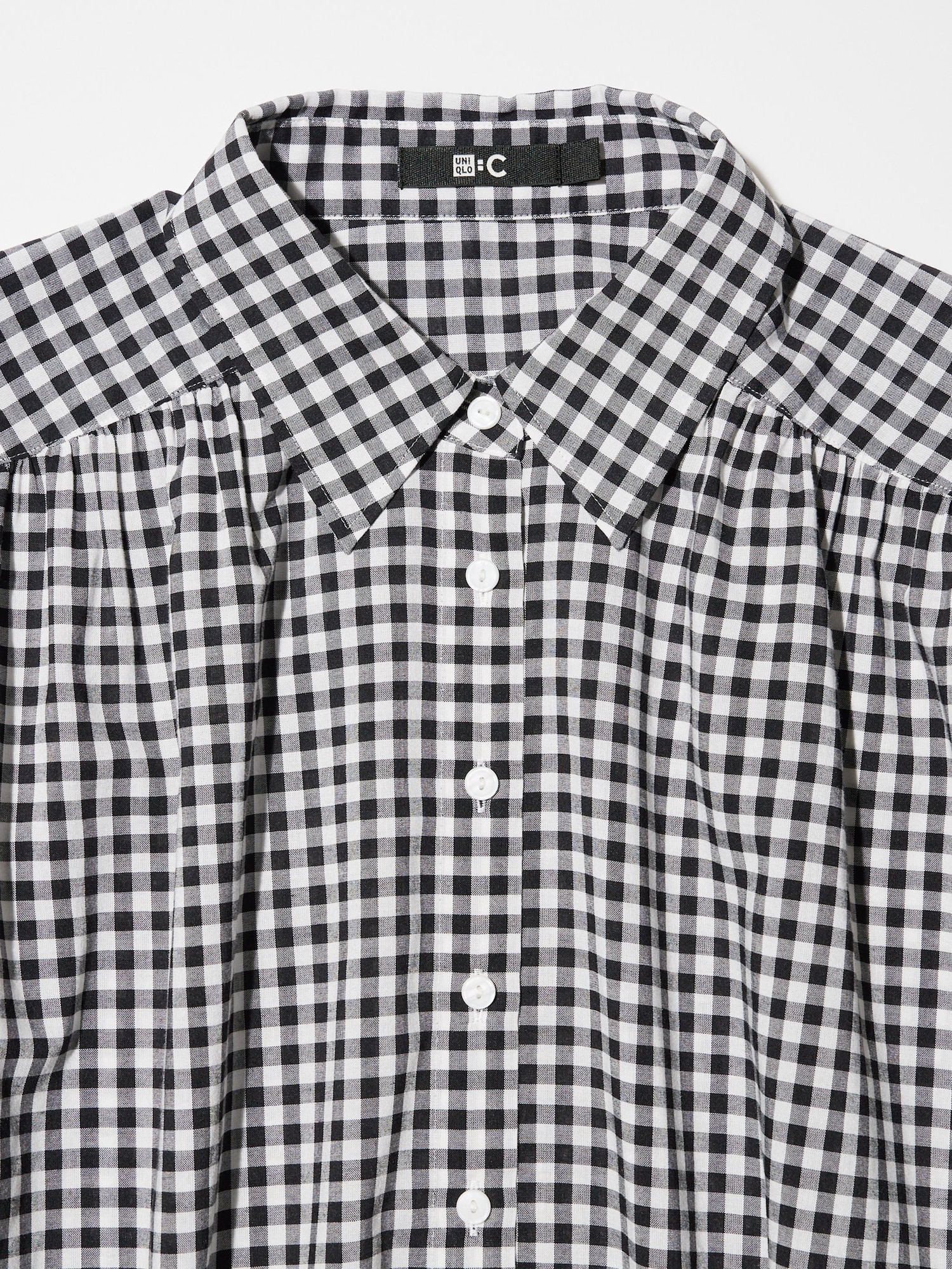 UNIQLO - ユニクロ ジョーゼットプリーツブラウスの通販 by 発送