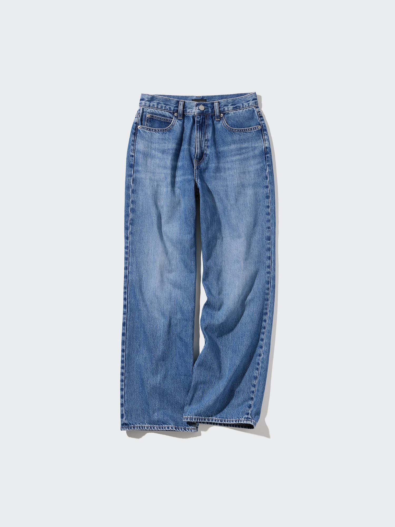 Women's Wide Straight Jeans | UNIQLO SG