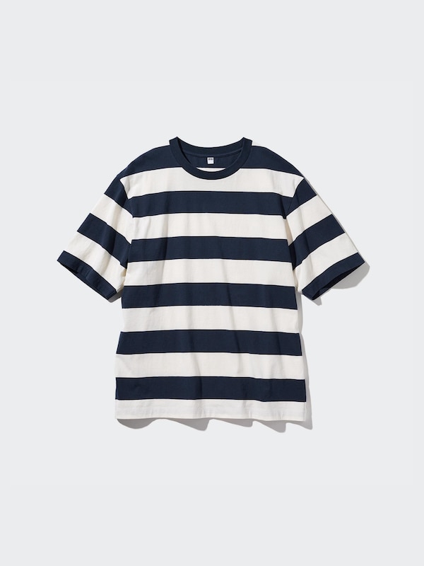 Áo Thun Dáng Rộng | Tay Lỡ | Kẻ Sọc