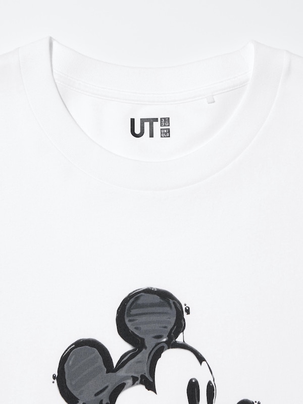 UT Mickey Stands Áo Thun Ngắn Tay