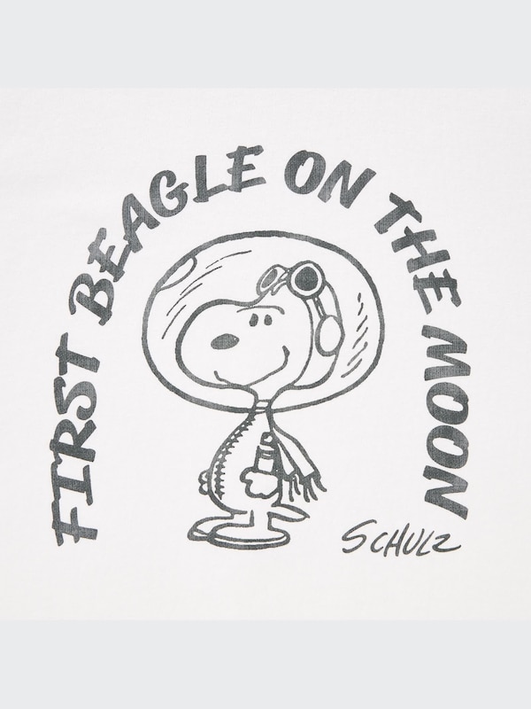 UT PEANUTS Áo Thun Ngắn Tay