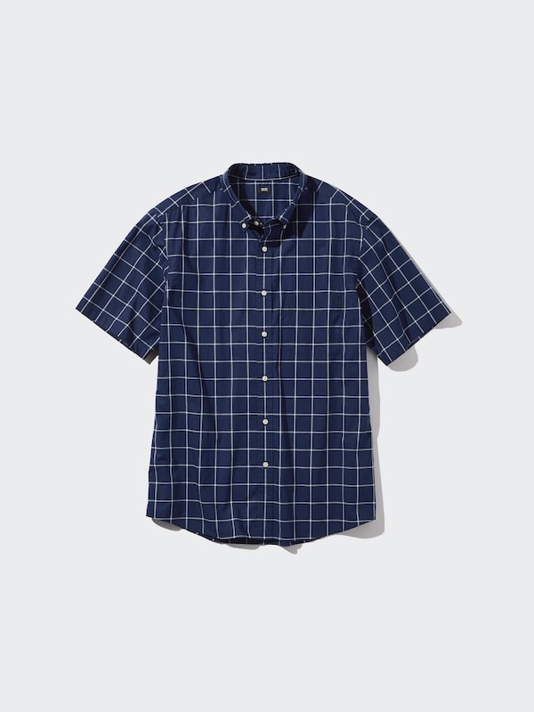 Extra Fine Cotton Broadcloth Short Sleeve Shirt