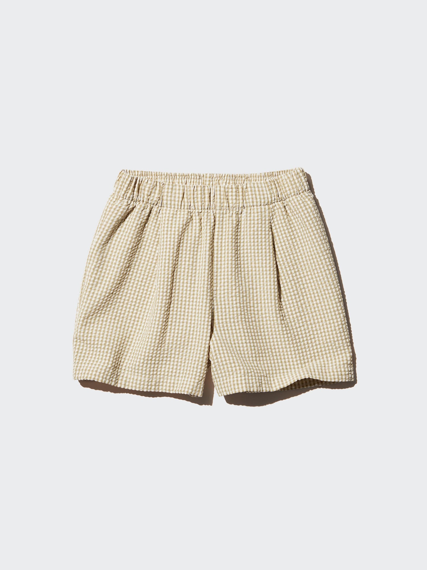 WOMEN'S SEERSUCKER EASY SHORTS | UNIQLO SG