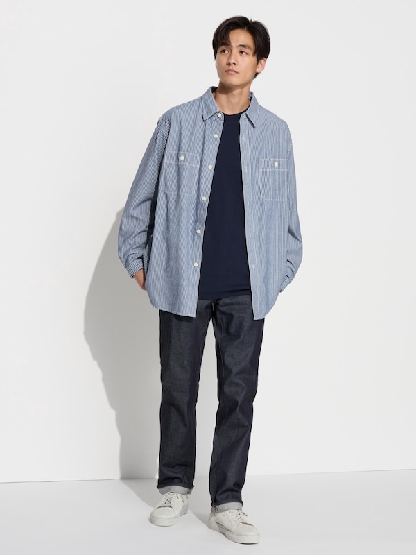 히코리워크셔츠(긴팔)