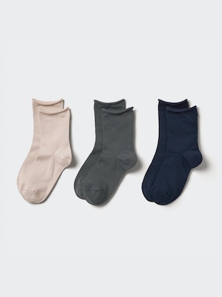 ソックス/トップロール/シルクブレンド