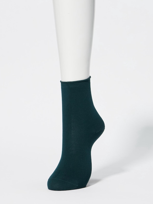ソックス/トップロール/シルクブレンド