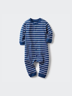 Ribbed One Piece Outfit Stripe | Long Sleeve