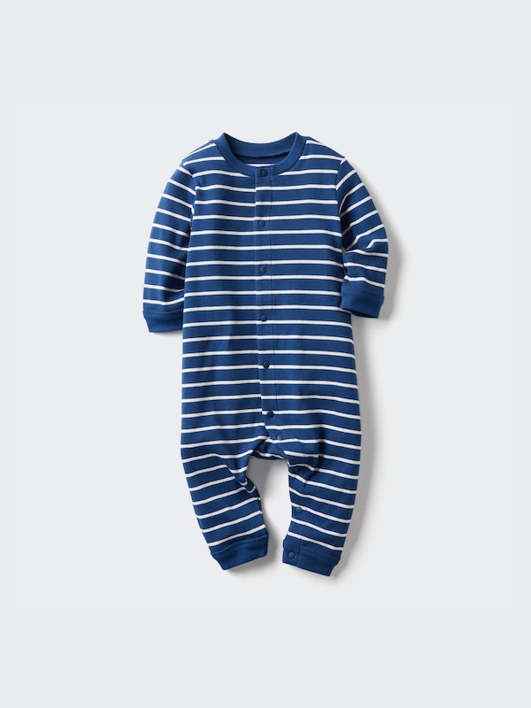 Ribbed One Piece Outfit Stripe | Long Sleeve