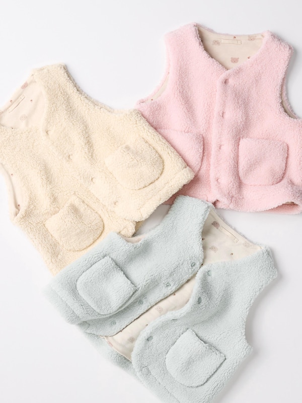 Áo Gi Lê Lót Lông Giả Lông Cừu