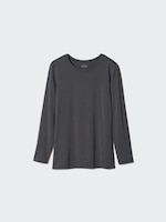 HEATTECH Crew Neck
                                          T-Shirt Long Sleeve