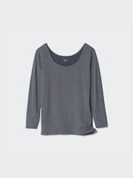 Extra Warm HEATTECH
                                          Cotton Scoop Neck T