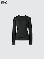 Heattech Extra Warm
                                          Cashmere Blend Crew Neck
                                          T-Shirt