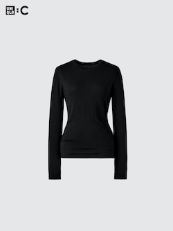 Heattech Extra Warm Cashmere Blend Crew Neck T-Shirt