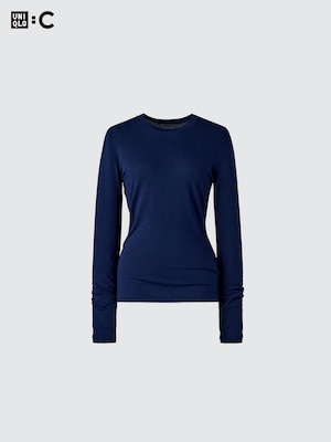 HEATTECH Extra Warm Cashmere Blend Crew Neck T-shirt