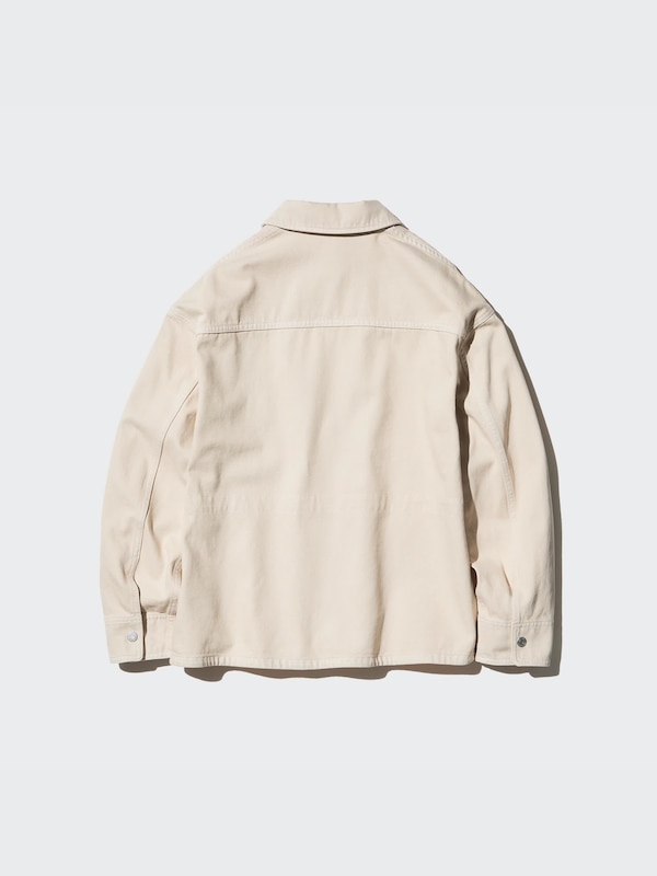 Áo Khoác Vải Denim Dáng Relax