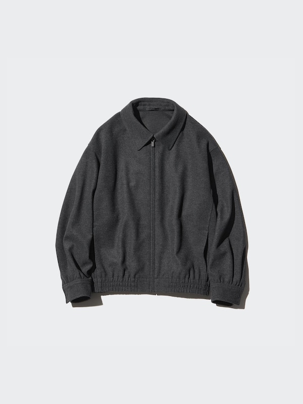 Brushed Jersey Oversized Blouson