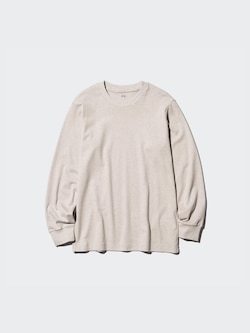 Soft Touch (Soft Brushed) Crew Neck T-Shirt | Long Sleeve