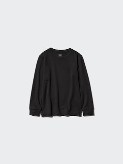 極暖ヒートテックコットンクルーネックTシャツ