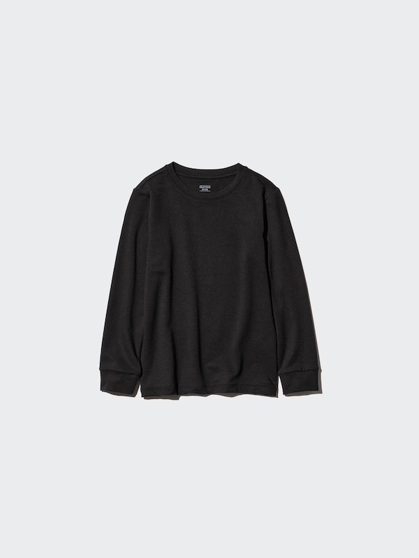 極暖ヒートテックコットンクルーネックTシャツ