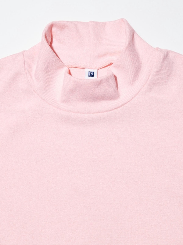 ソフトフリースハイネックTシャツ（長袖）