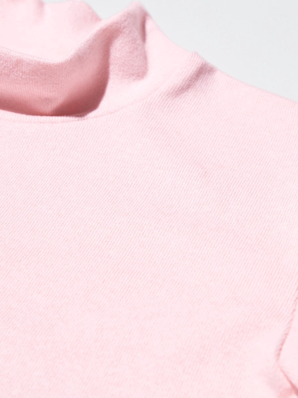 ソフトフリースハイネックTシャツ（長袖）